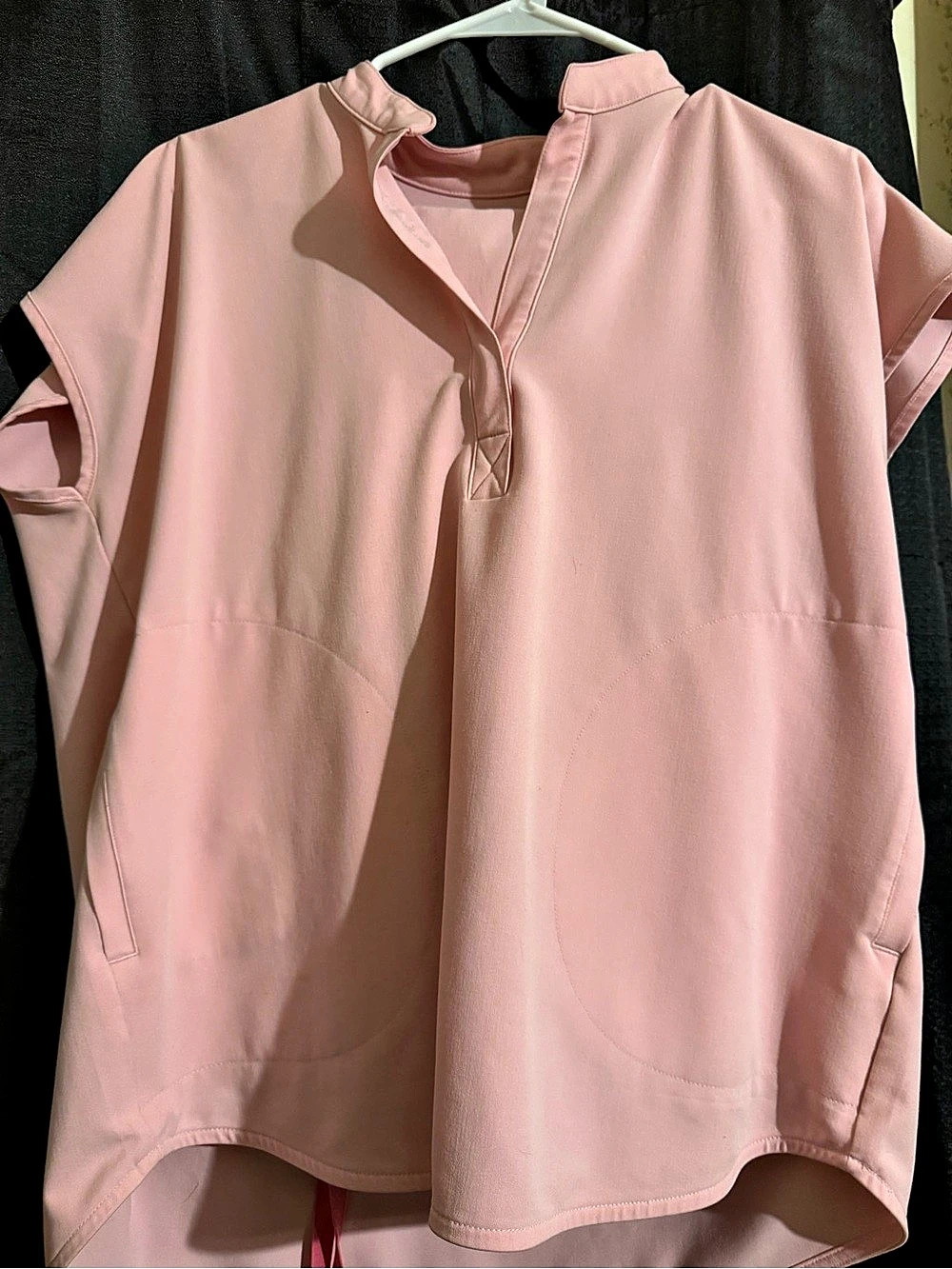 Pink figs scrubs